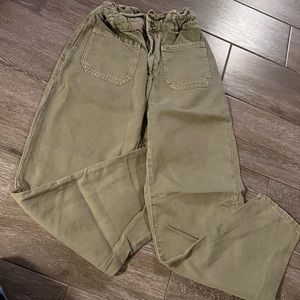 Baggy paperbag jeans